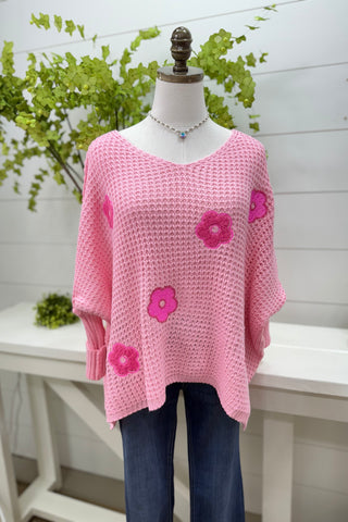 Dilly Sweater Bubblegum Pink sweater Carla&Co