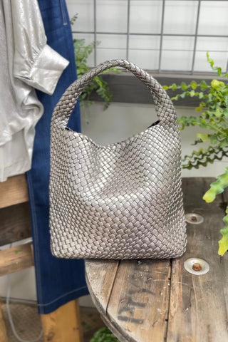 Carly Bag Silver Handbags Atlanta/Susie   