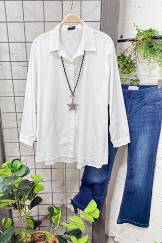 Expression White Shirts & Tops Mina Rosa/Miss Carla