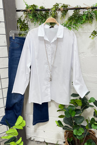 Wealth White Shirts & Tops Mina Rosa/Miss Carla