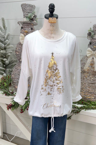 Gleaming Tree Ivory Shirts & Tops Oz