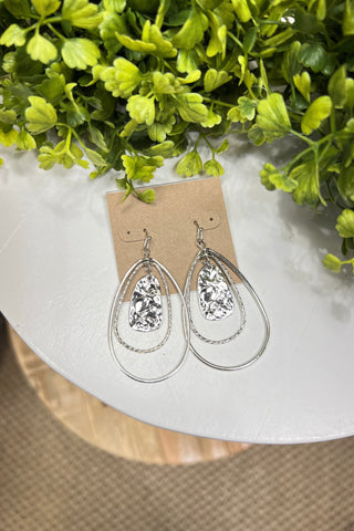 Myth Earrings Silver  Lost & Found Trading Company   