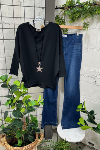 Amble Black Shirts & Tops Charlotte Avery   