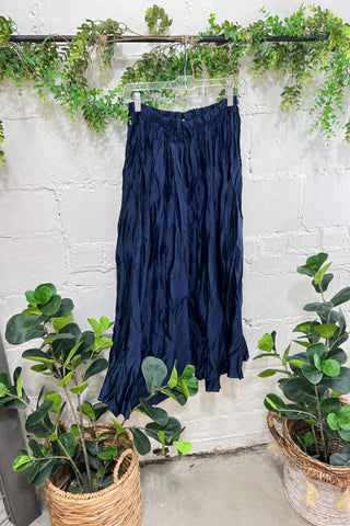 Swirl Skirt Navy skirt Oz