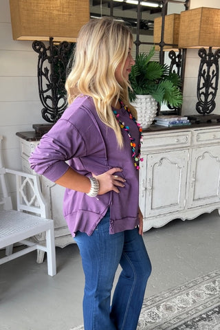 Trudy Purple Shirts & Tops MuMu   