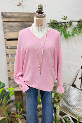 Glisten Sweater Pink sweater Carla&Co