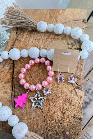 Pink Pearl Bracelet Bracelets Silver N Accessories   