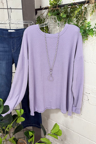 Spring Days Lavender Shirts & Tops Heimish USA