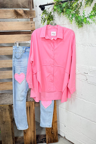 Classical Pink Shirts & Tops Miss Carla