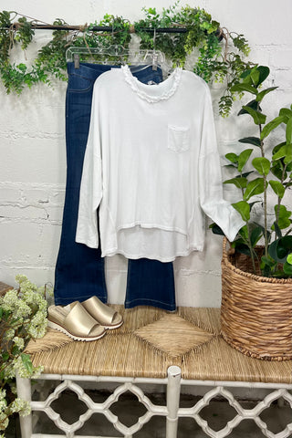 Storied White Shirts & Tops MuMu