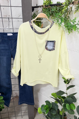 Chances Yellow Shirts & Tops MuMu