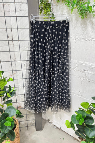 Dot to Dot Skirt Black/White skirt Oz