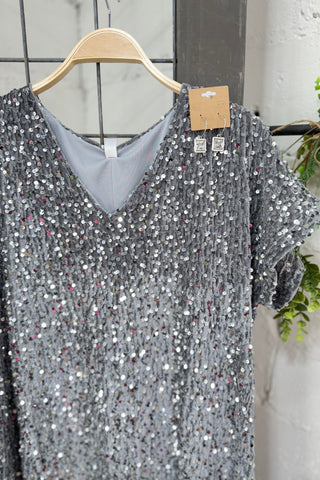 Captivating Dress Silver Dresses Carla&Co