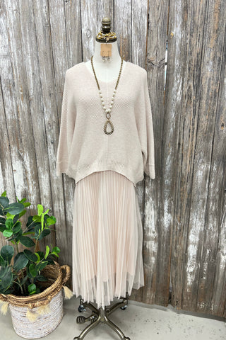 Adored Dress Beige Dresses Carla&Co