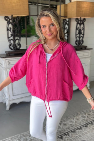 Saving Summer Jacket Fuchsia  Oz   