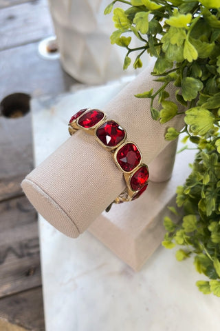 Ruby Bracelet by Pink Panache