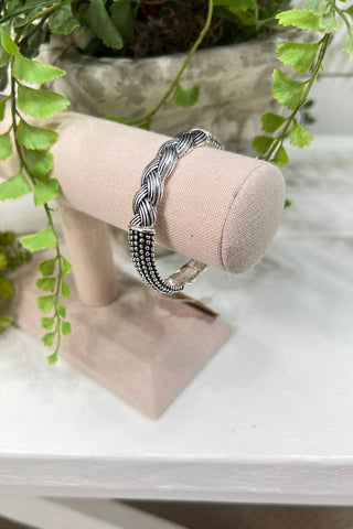 Intertwine Bracelet Silver Bracelets Rain   