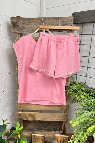 Chic Shorts Pink  Umgee   
