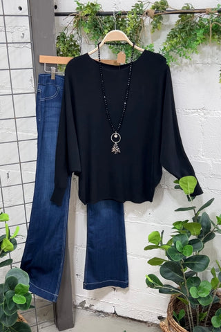 Select Black sweater Charmante