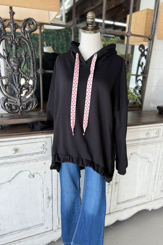 Chillax Black Sweatshirt Mina Rosa/Miss Carla