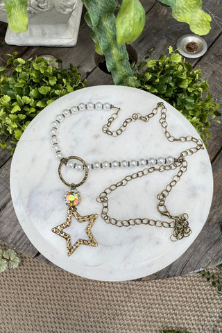 Starlight Necklace Bronze Necklaces BFF   