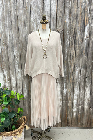 Adored Dress Beige Dresses Carla&Co