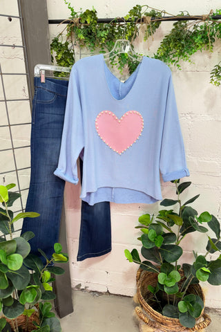 Passionate Baby Blue Shirts & Tops Oz