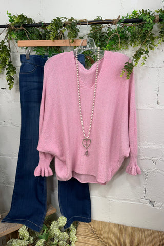 Glisten Sweater Pink sweater Carla&Co