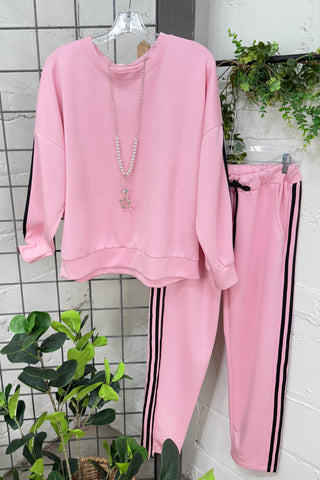 Performance Pant Set Pink Top & Pant Set Oz