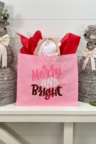 Merry and Bright Carryall Tote Tote The Royal Standard   