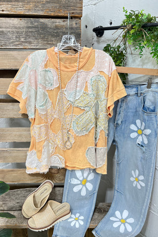 Medley Apricot Shirts & Tops Oli & Hali