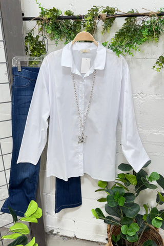 Wealth White Shirts & Tops Mina Rosa/Miss Carla