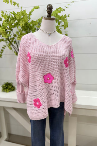 Dilly Sweater Light Pink sweater Carla&Co