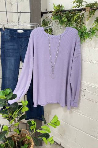 Spring Days Lavender Shirts & Tops Heimish USA