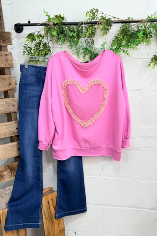 Big Hearted Pink Shirts & Tops MuMu