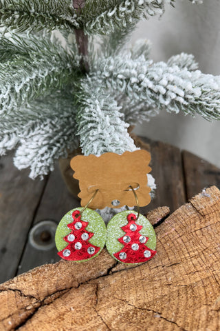 Christmas Globe Earrings Earrings BFF