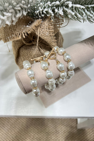 Greta Pearl Bracelet Bracelets Canvas Jewelry   