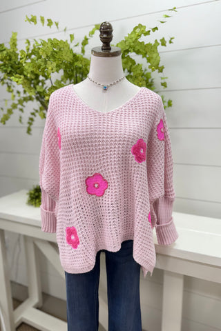 Dilly Sweater Light Pink sweater Carla&Co