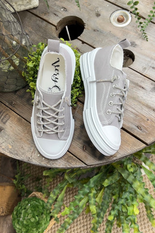 Aman Sneakers Grey by Very G Shoes Very G   