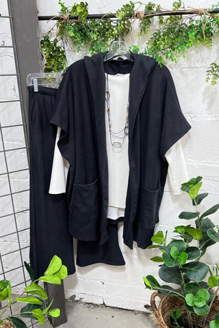 Uptown Cardi Black Cardigan stylive