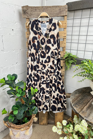 Wild One Dress Leopard  Oz   