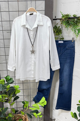 Expression White Shirts & Tops Mina Rosa/Miss Carla