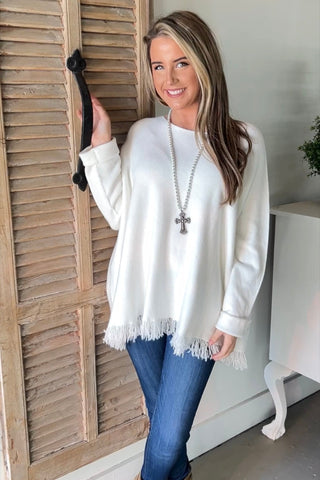 Wells Sweater Cream sweater Sole Luna   