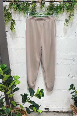 Obtain Jogger Taupe Pants Charlotte Avery