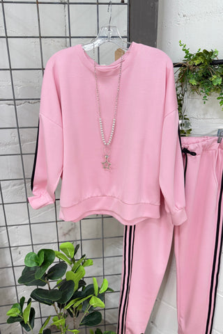 Performance Pant Set Pink Top & Pant Set Oz