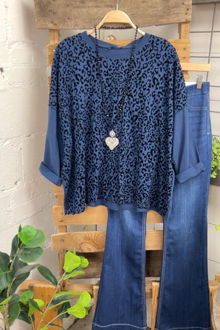 Soft Kitty Navy Shirts & Tops MuMu   