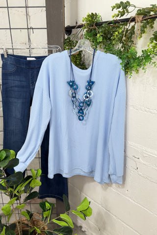 Spring Days Blue Shirts & Tops Heimish USA