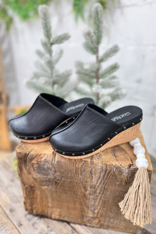 Marley Black Clogs by Corky's Shoes Corky's Boutique   