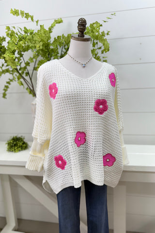 Dilly Sweater Cream sweater Carla&Co