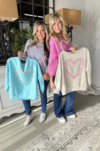 Big Hearted Pink Shirts & Tops MuMu